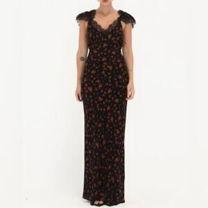 Rumored | Dresses | Rumored Womens Vintage Sequin Slip Maxi Dress Prosecco  Ivory Size L | Poshmark